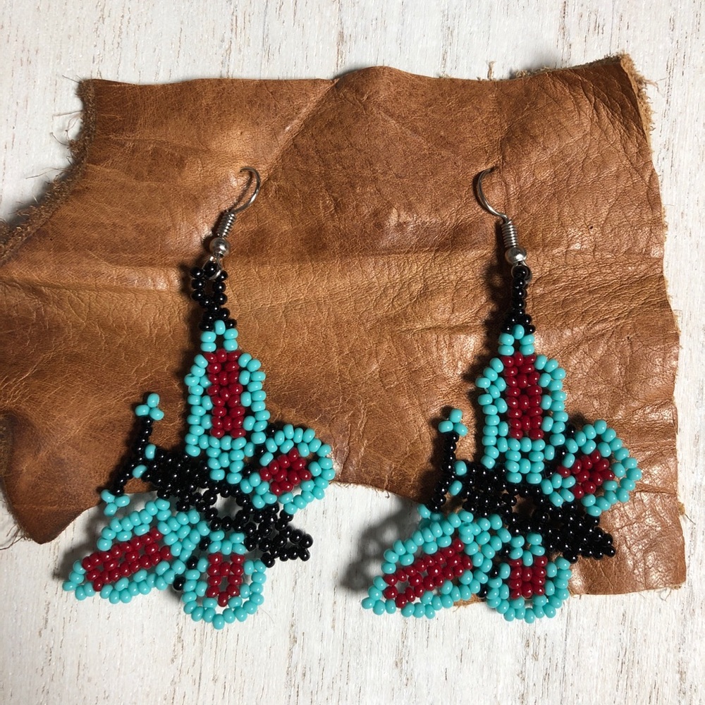 Huichol butterfly Beaded